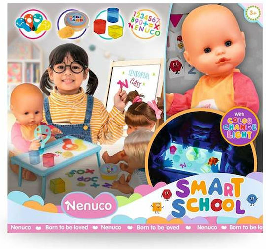 Giochi Preziosi Nenuco Set Papușă Bebe Smart School 35 cm