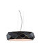 Light Prestige Κρεμαστό Φωτιστικό Μαύρο με Ντουί E27 47x120x120εκ.