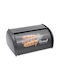 Keskor Bread Box Metallic Black 33x23x15cm