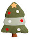 Christmas Decorative Pillow Tree Green 33x52cm