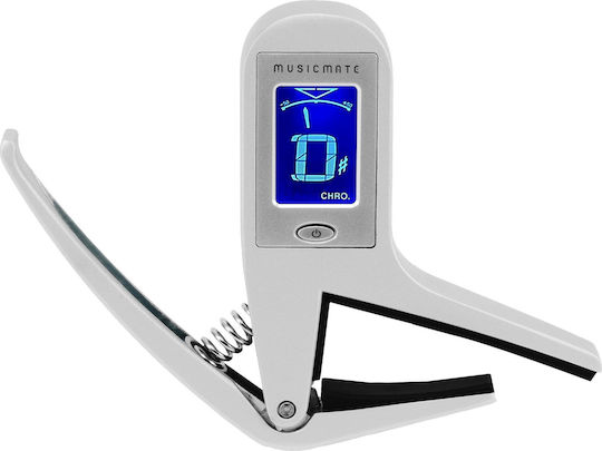 MusicMate Plastic Trigger Capo for Bass White