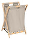 5Five Fabric Laundry Basket 50L 46x36x68cm Beige