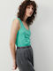 Women's Blouse Turquoise