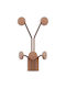 5-Position Wall Hanger Giraffe 494pyt1154 24x16x40cm Copper Wallity Metal
