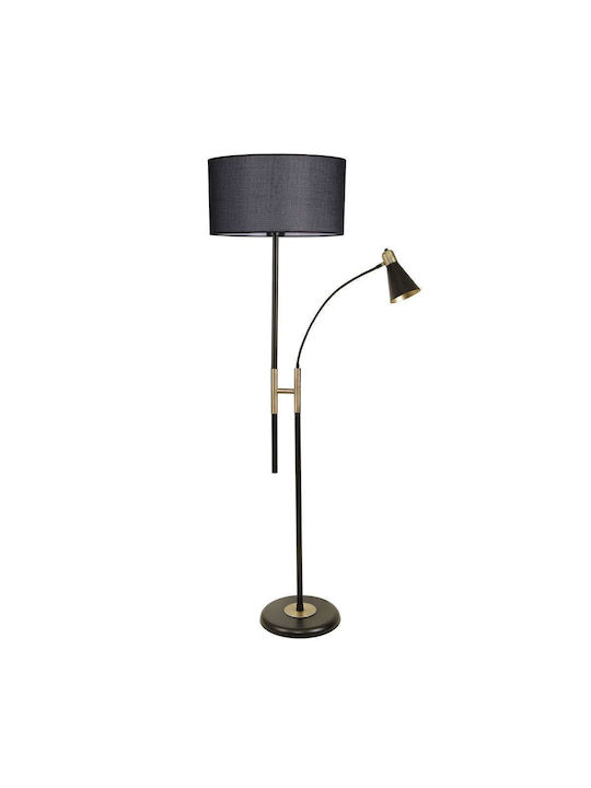 Opviq Floor Lamp H165xW30cm. Black