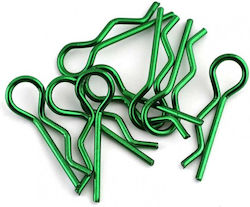 Bittydesign 1/10 Body Clips Kit 8 Green Bittydesign 1/10 Body Clips Kit 8 Green