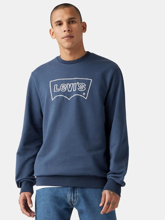 Levi's Суитшърт Dark Blue