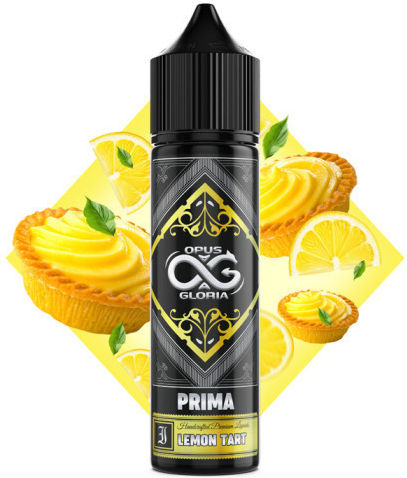 Opus Gloria Flavor Shot Prima 20ml/60ml 1τμχ Lemon Tart