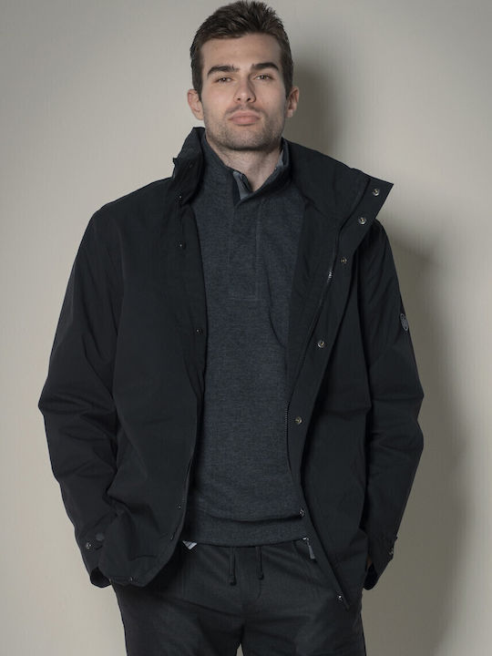 Dors Winter Jacket Waterproof and Windproof Black
