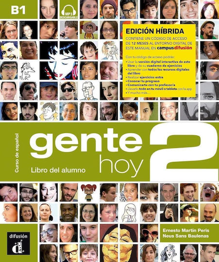 Gente Hoy 2 Edicion Hibrida Libro Del Alumno Plus Mp3