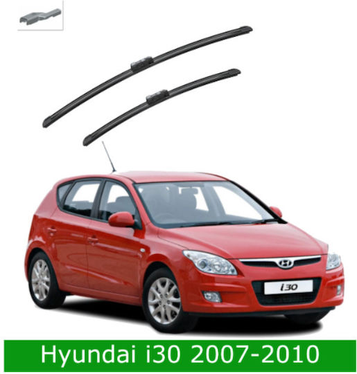 Front Wiper Blade Set Hyundai I30 2007-2010 187s 600mm 450mm Bosch Aerotwin 3398000097 24" & 18" 2 Pieces