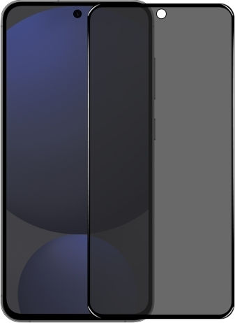 Samsung Galaxy S24 Fe 5G Northjo A++ 28 Degree Privacy Full Glue Silk Printing Tempered Glass Film
