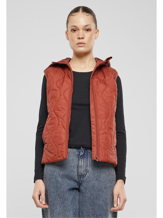Urban Classics Κοντό Γυναικείο Αμάνικο Puffer Μ...