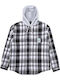Long-sleeved Cotton Shirt Black