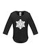 kirikoko Starwars Christmas Storm Trooper Snowflake Κορμάκι Black