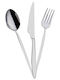 Hermia Cutlery Set Stainless Gray 24pcs