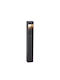 Viokef Outdoor Floor Lamp Small Post with Warm White Light Bronze