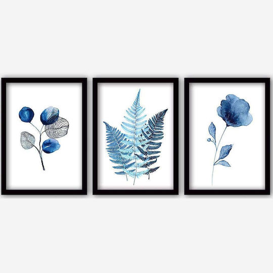Frames Set 3pcs 364lul1334 35x45cm Multi Wallity Vertical Plastic MDF