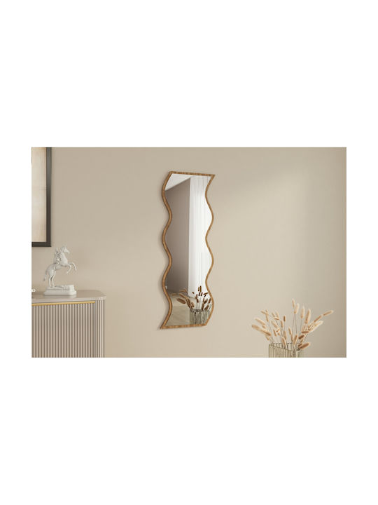 Огледало за стена Safi 116sam1201 40x2.2x120см Орех Hanah Home MDF