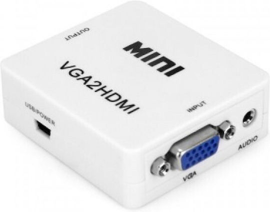 PremiumCord Μετατροπέας VGA / HDMI / 3.5mm / USB-C male σε VGA / HDMI / 3.5mm female 1τμχ 1364303