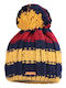 Kids Beanie Knitted Yellow