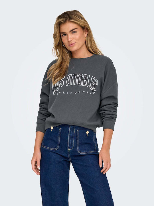 Only Women's Long Sweatshirt Grey