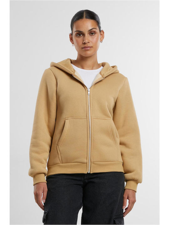 Γυναικεία Ζακέτα Φούτερ Unionbeige