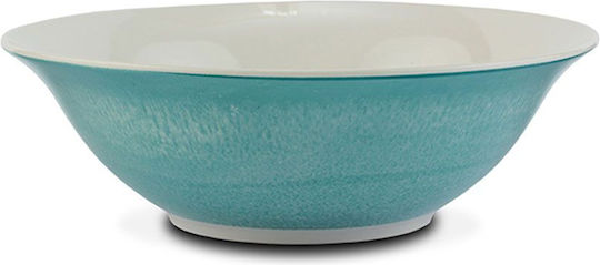 Nava Salad Bowl Porcelain Blue 20x20x7.3cm