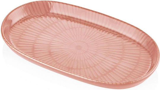 Hermia Serving Platter Oval Red 16x29cm