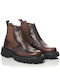 Leather Brown Men's Boots