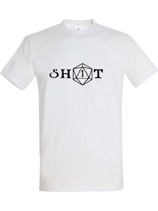 T-shirt Unisex " Shit 1 D20 Critical Fail Dice ...