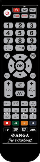 Anga Universal Remote Control 334-142 for Τηλεοράσεις