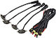 Raistar Exterior Decorative Car Lighting White Color