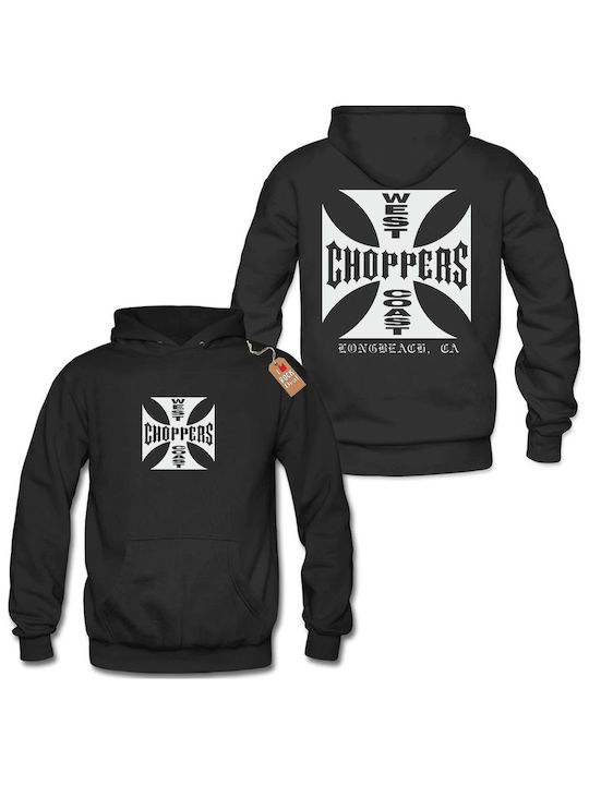 West Coast Choppers Hoodie Black