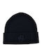 Beanie Unisex Σκούφος Πλεκτός σε Μπλε χρώμα