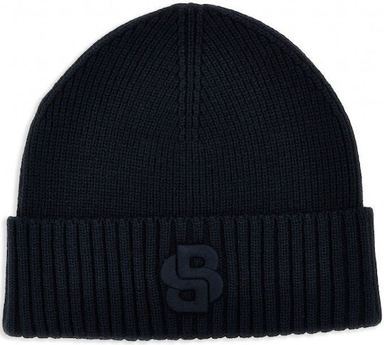 Beanie Unisex Beanie Gestrickt in Blau Farbe