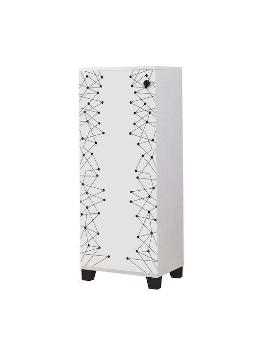Πλαστική Παπουτσοθήκη Filinta 50x38x127cm