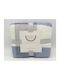 Natural Home Καρο Κουβέρτα Fleece Διπλή 200x240εκ. Γκρι
