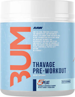 Raw Thavage Pre Workout Supplement 520gr