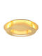 Candellux Ceiling Mount Light 50cm Gold with Integrated LED