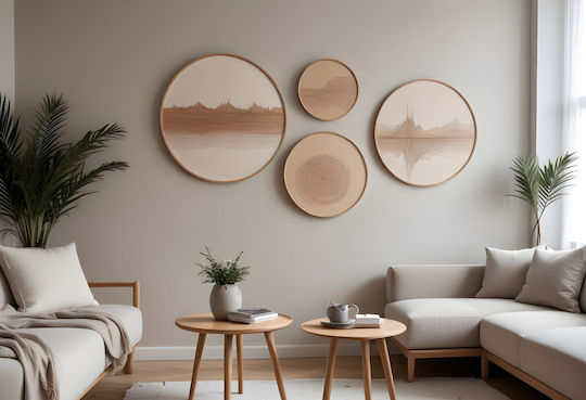 Wallity Rahmen Holz 45x45cm