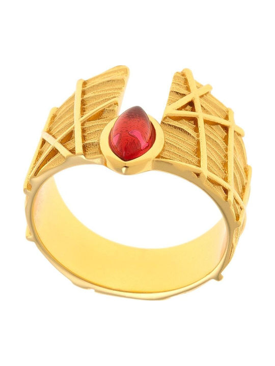Arteon Damen Ring mit Steinen Vergoldet