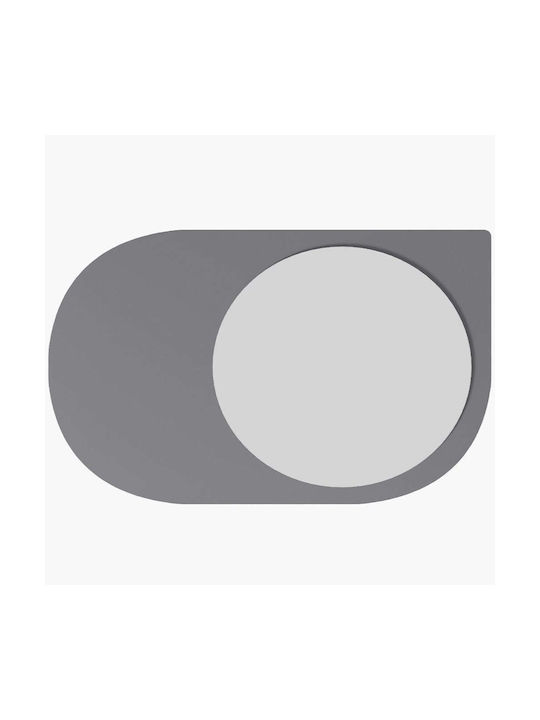 Wall Mirror Pubble 116sam1231 60x2.2x90cm Anthr...
