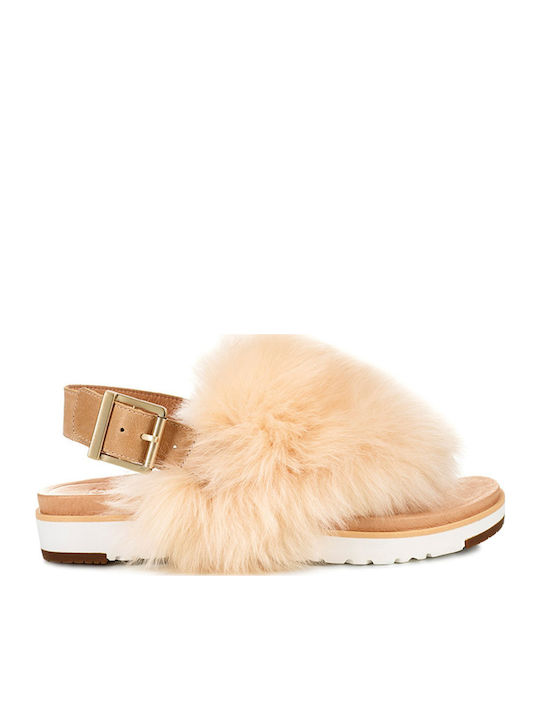 UGG Holly Women's Flat Sandals in Pink Color