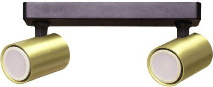 Light Prestige Dublu Spot cu Soclu GU10 în Culoare Auriu