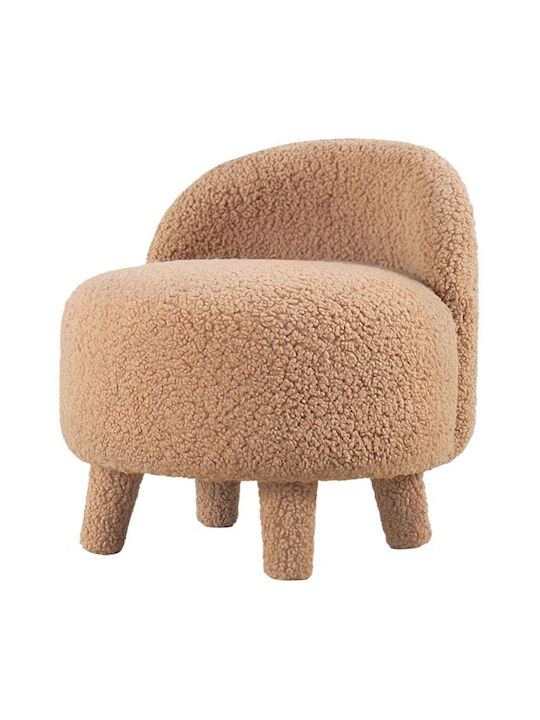 Stool For Living Room Upholstered with Fabric M...