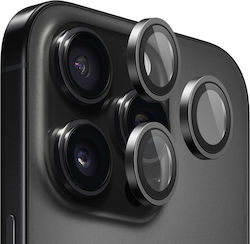 Blueo Camera Protection Metal Frame Black for the iPhone 15 Pro, iPhone 15 Pro Max, iPhone 16 Pro, iPhone 16 Pro Max Blueo Camera Protection Metal Frame Black for the iPhone 15 Pro, iPhone 15 Pro Max, iPhone 16 Pro, iPhone 16 Pro Max