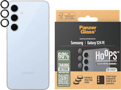 PanzerGlass Hoops Kameraschutz Gehärtetes Glas Black für das Samsung Galaxy S23 FE PanzerGlass Hoops Kameraschutz Gehärtetes Glas Black für das Samsung Galaxy S23 FE