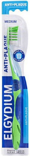 Elgydium Antiplaque Manual Toothbrush Medium Green 1pcs