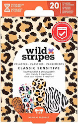 Ambitas Wild Stripes Класически Чувствителни Животински Стикери за Поправки за Деца Ambitas Wild Stripes Класически Чувствителни Животински Стикери за Поправки за Деца